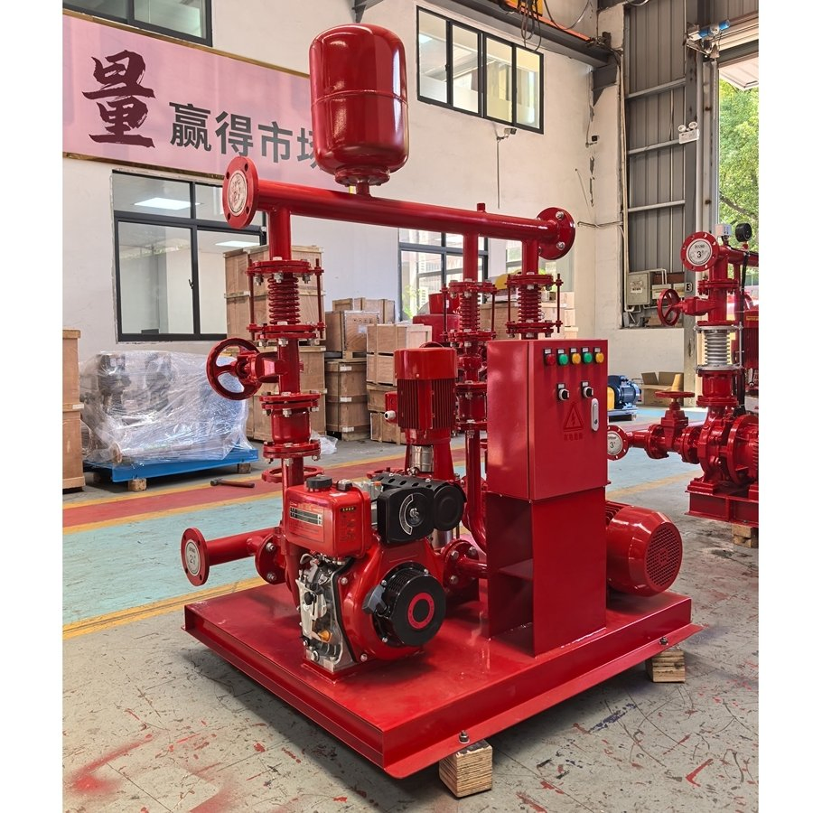 Submersible Pump Electric/Diesel Engine Fire Fighting Solar Irrigation Water Pump Equipment with Nfpa20 Standard