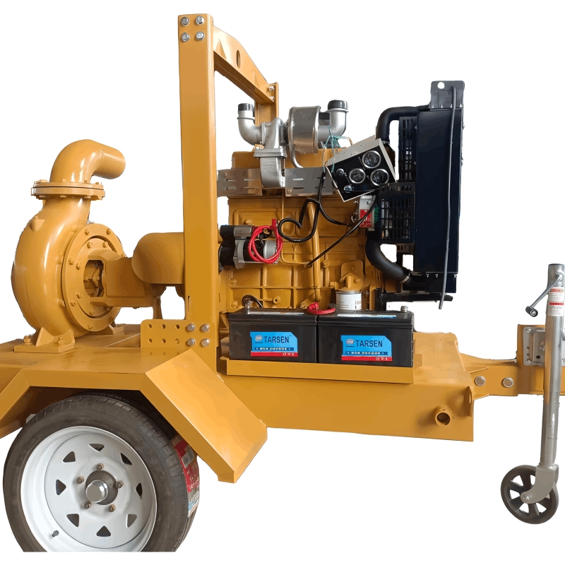 High-Efficiency Portable Water Pump for Agriculture and Irrigation