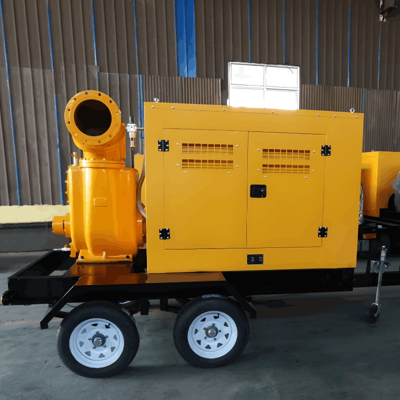 High-Performance Mobile Diesel Pump for Quick Flood Control