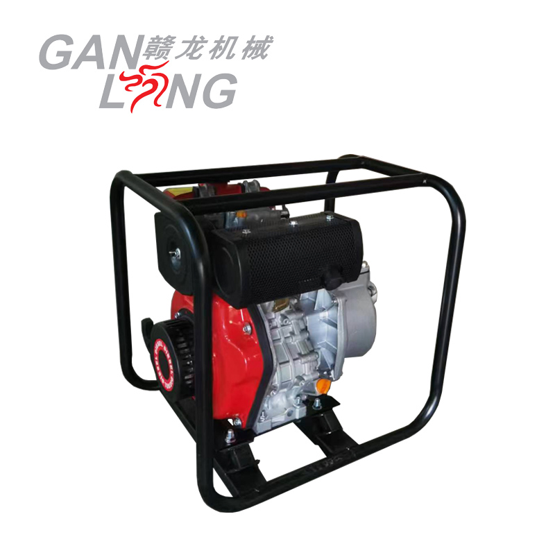 4 Inch 6 Inch 5HP Portable Diesel Engine Water Pump Set, 10 HP Farm Agricultural Irrigation Movable Water Pump