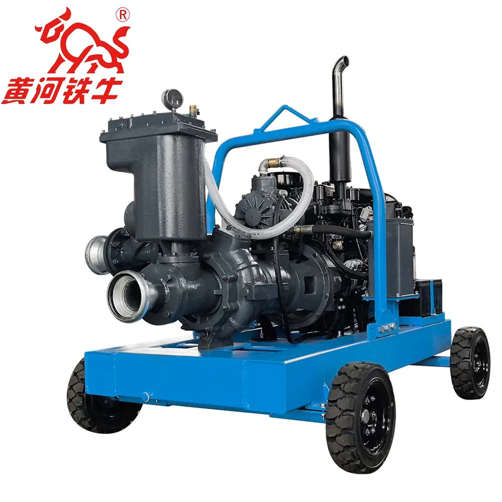 Flexible Use of Mobile Internal Combustion Engine Driven Vacuum Assisted Basement Drainage Pump