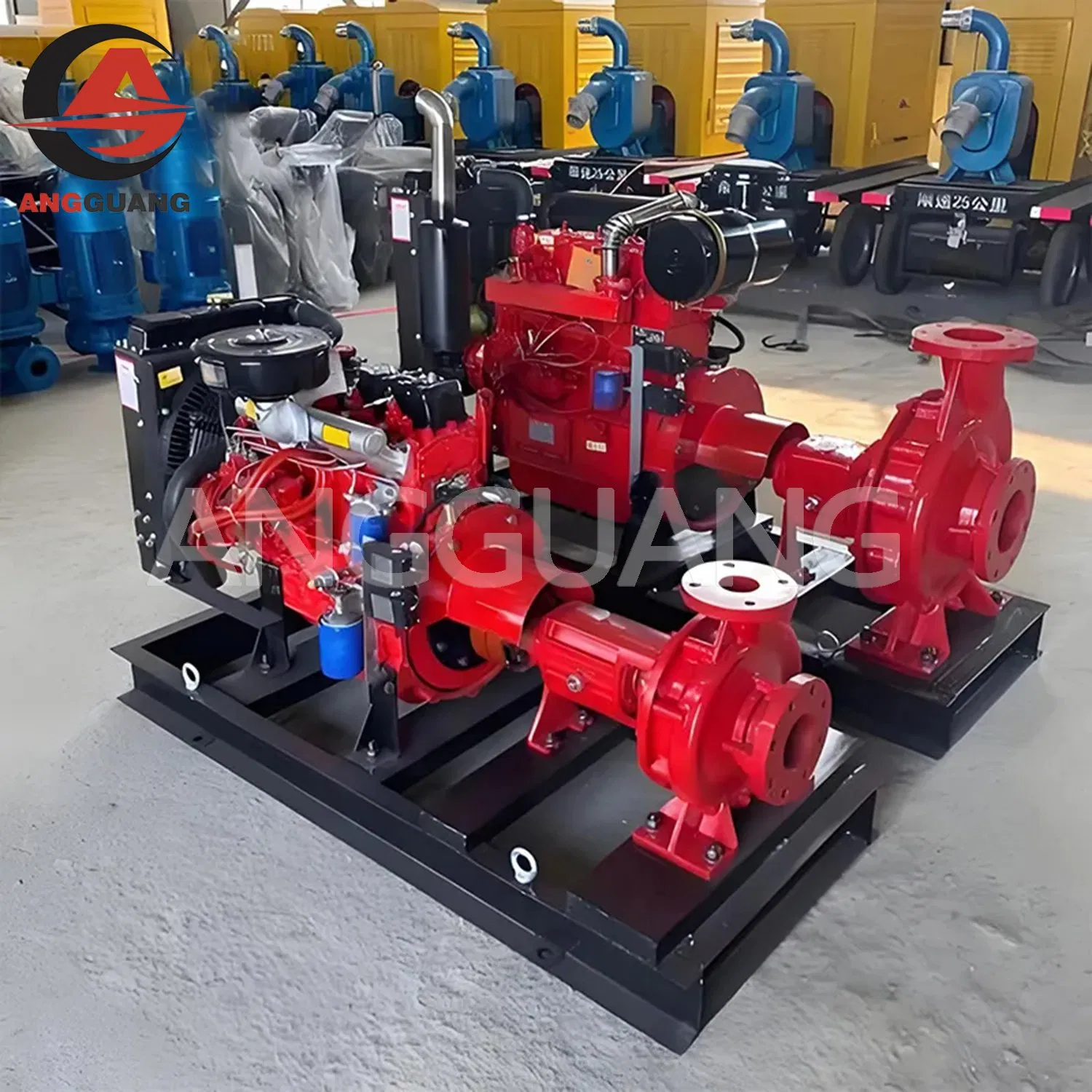 Durable Diesel Engine Driven Split Centrifugal Fire Pump for Robust Performance