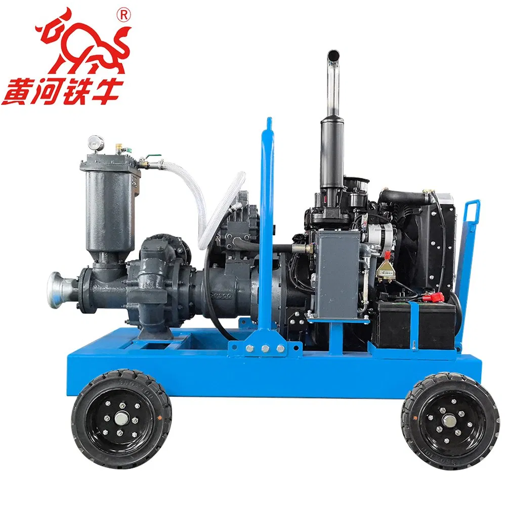Flexible Use of Mobile Internal Combustion Engine Driven Vacuum Assisted Basement Drainage Pump