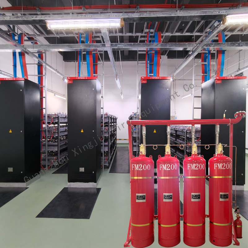 Pre-Engineered FM200 Fire Fighting Equipment Installation
