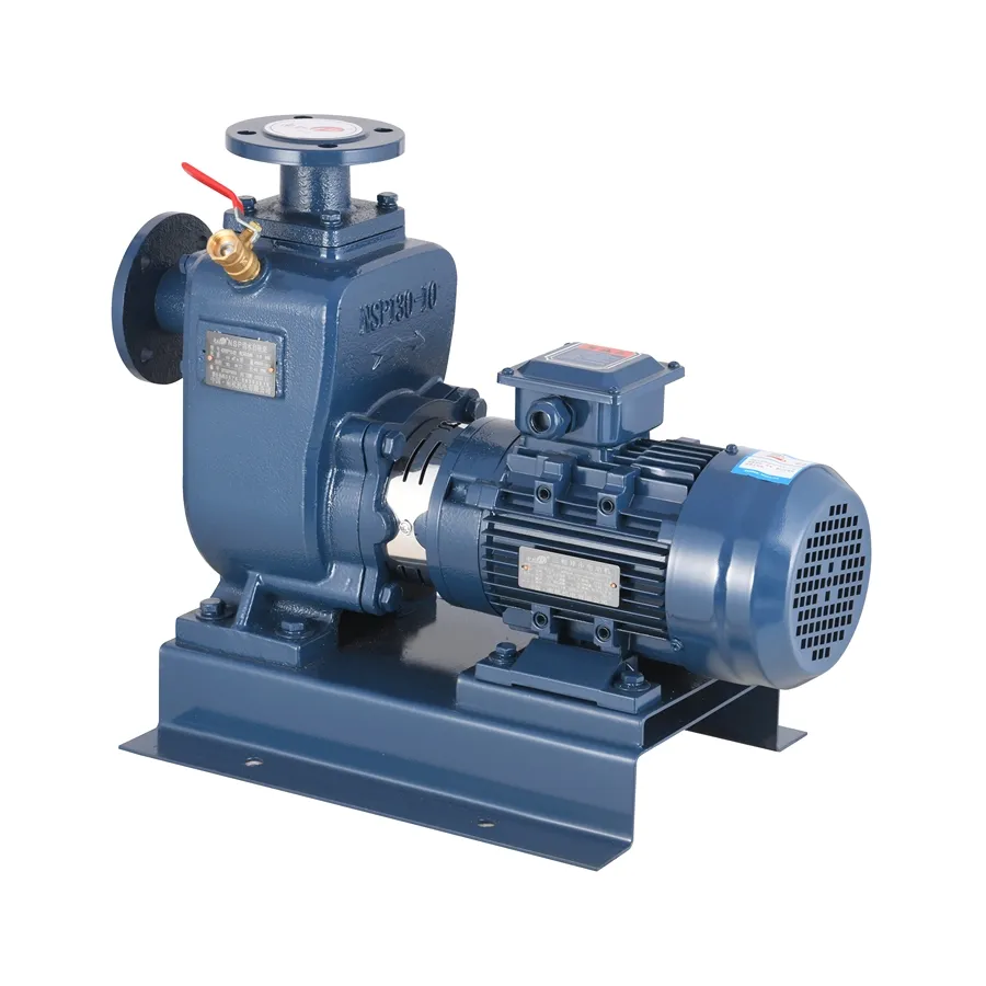Large Suction Head Self-Priming Electric Flood Control Pump for Emergency Drainage