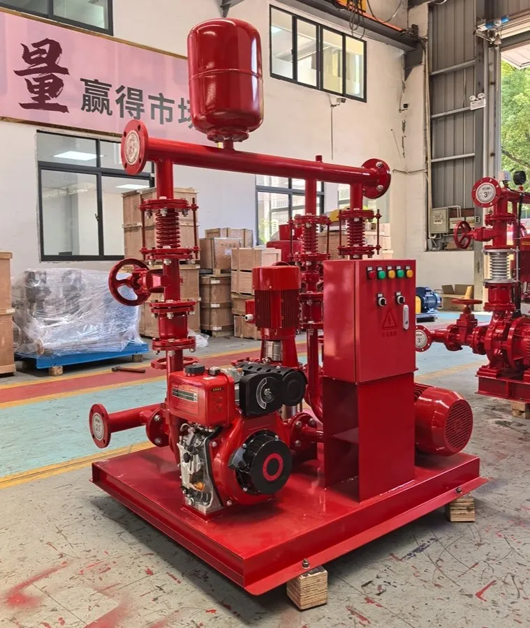 Compact Design Edj 150/7-15-12-3 Edj Small Flow Fire Pump Set