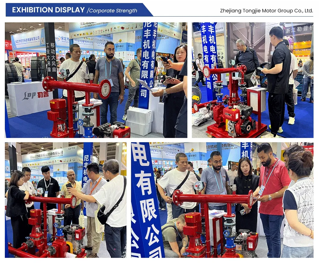 Submersible Pump Electric/Diesel Engine Fire Fighting Solar Irrigation Water Pump Equipment with Nfpa20 Standard