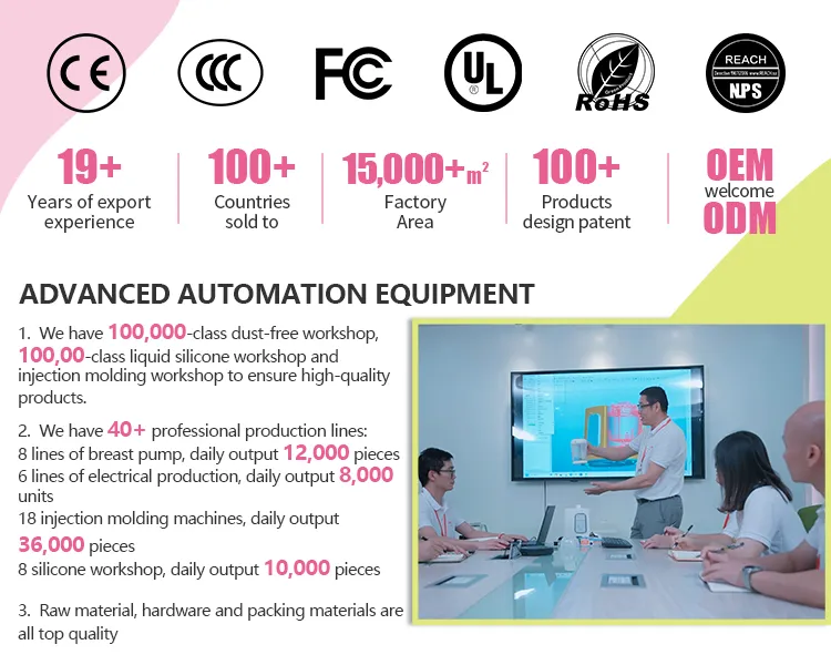 Wholesale Double 3 Modes Hands Free Breast Pump Electric Breast Milk Pump Portable Electric Breast Pump