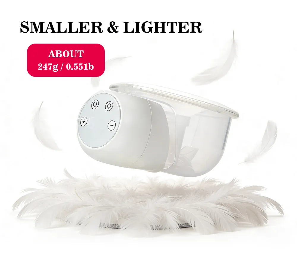 Wholesale Portable Breast Milk Wearable Bilateral Dual Double Baby Electric Breast Pump