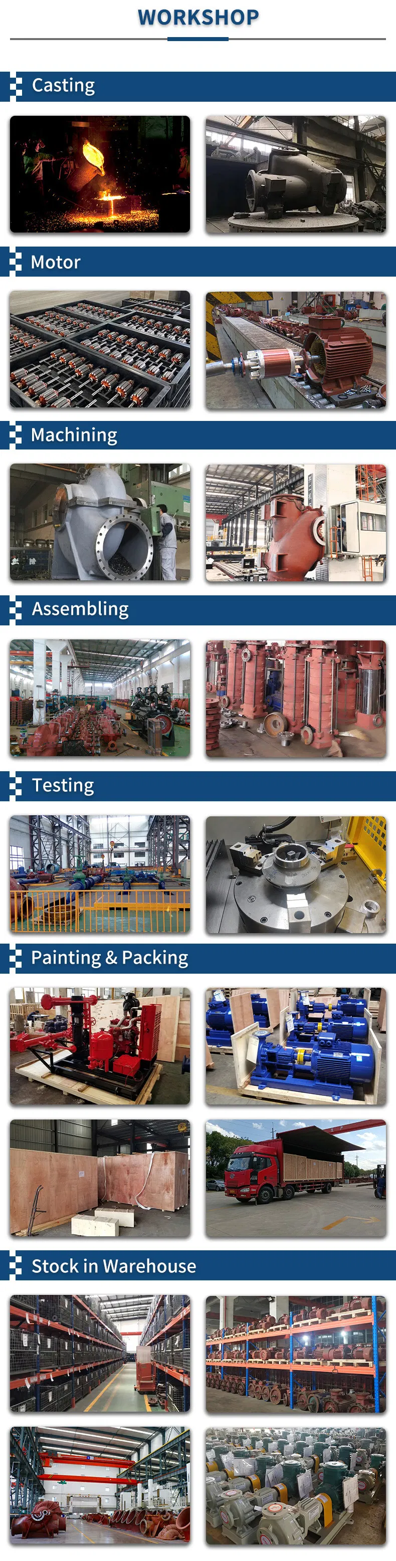 Fire Pump System Diesel Engine Drive Fire Fighting Pump Set