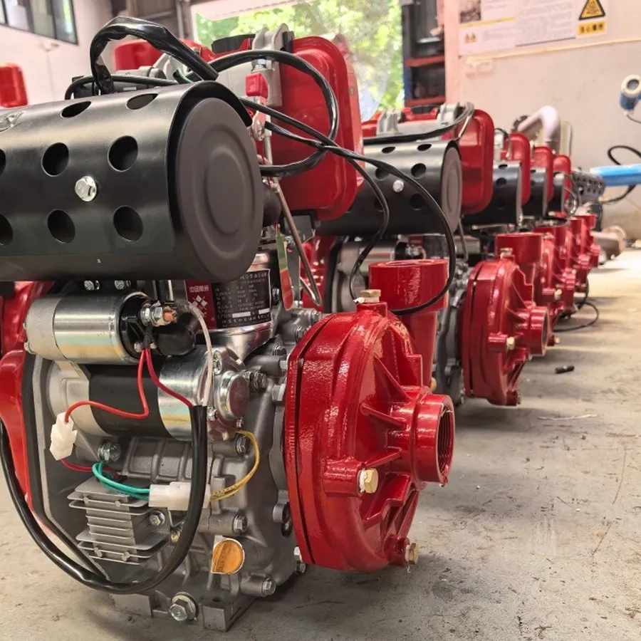 UL/FM Listed Electric Irrigation Fire Fighting Pump System Package Diesel Transfer Engine High Pressure Boosting Water Well Submersible Pump Set