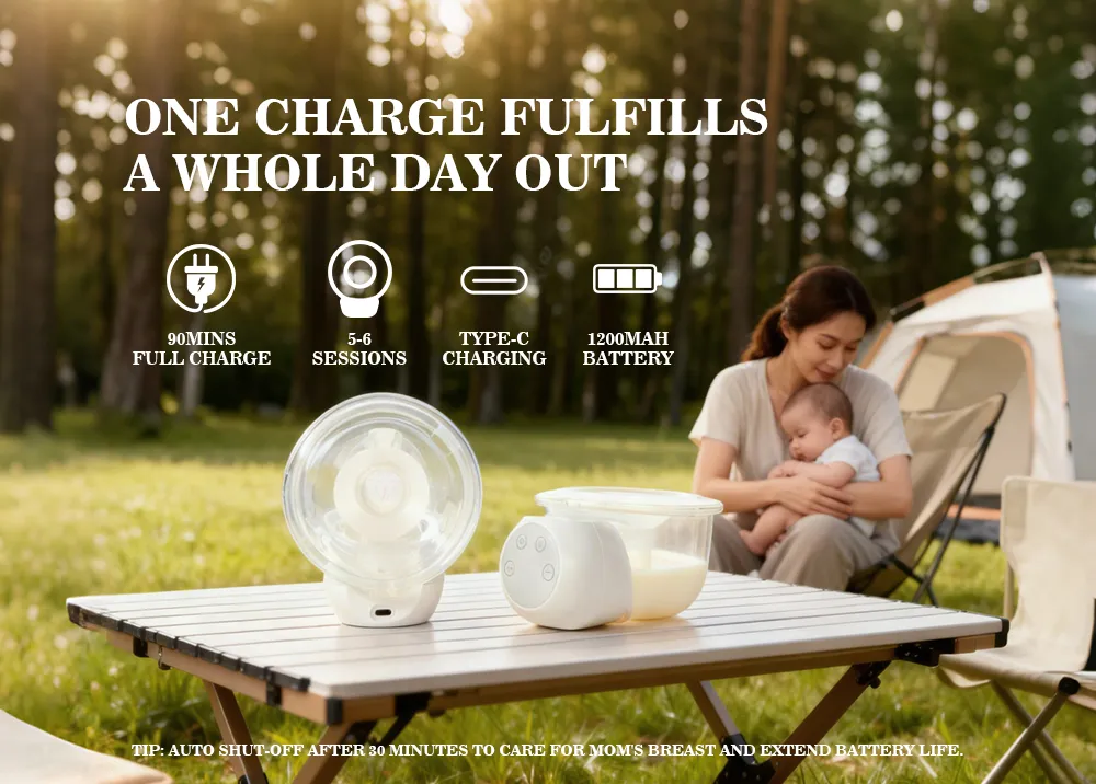 Wholesale Portable Breast Milk Wearable Bilateral Dual Double Baby Electric Breast Pump