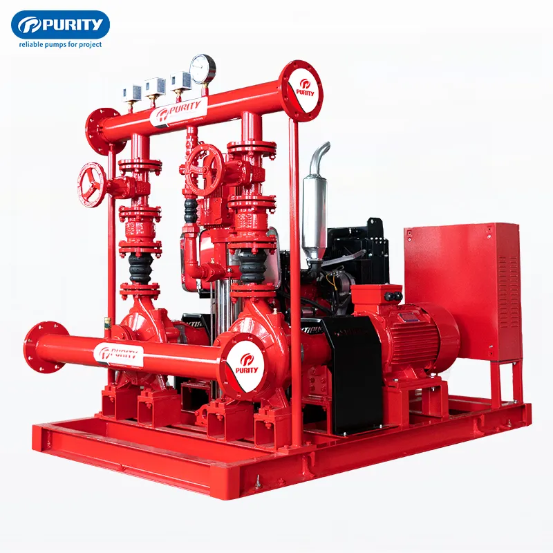 250gpm Jockey Pump and Fire Pump Set with UL/FM Standard