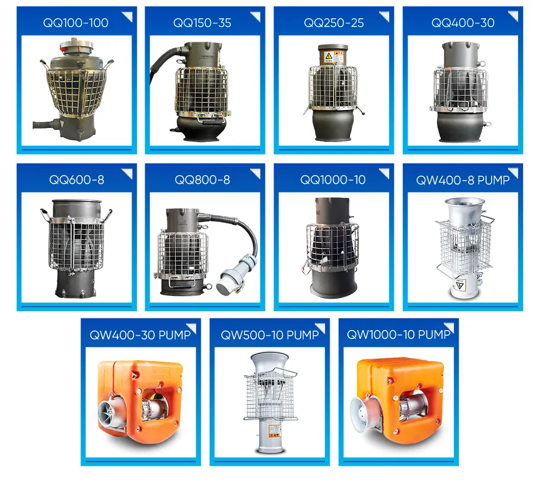 Emergency Flood Control Heavy Duty Industrial Electric Submersible High Flow Durable Reliable Mobile Water Pump