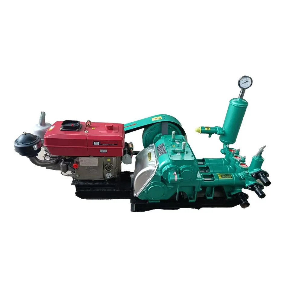 Bw160 Bw250 Mobile Diesel Engine Triplex Slurry Mud Pump for Water Well Drilling Rig