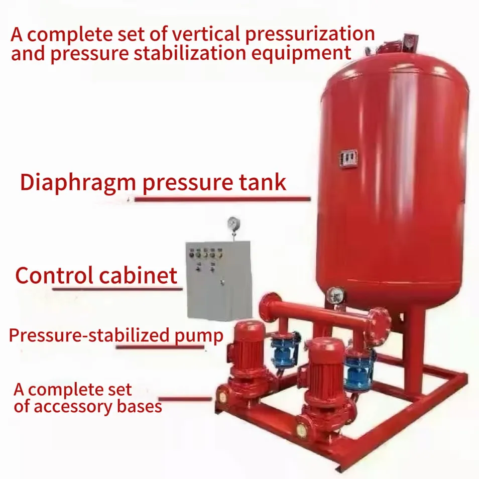 Electric Fire Pump System Diesel Engine Irrigation Centrifugal Water Well Submersible Pump Pressure Boosting Water Fire Fighting Equipment