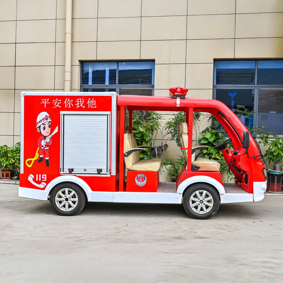 Electric Fire Engine Toy - Fire Fighting Essentials Equipment for Children