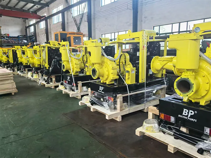 Fixed Emergency Flood Prevention Diesel Engine Self Suction Dewatering Pump