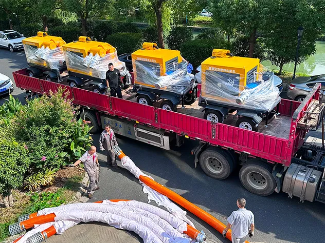 High Suction Flood Control Irrigation Mobile Trailer Diesel Engine Self-Priming Centrifugal Water Pump