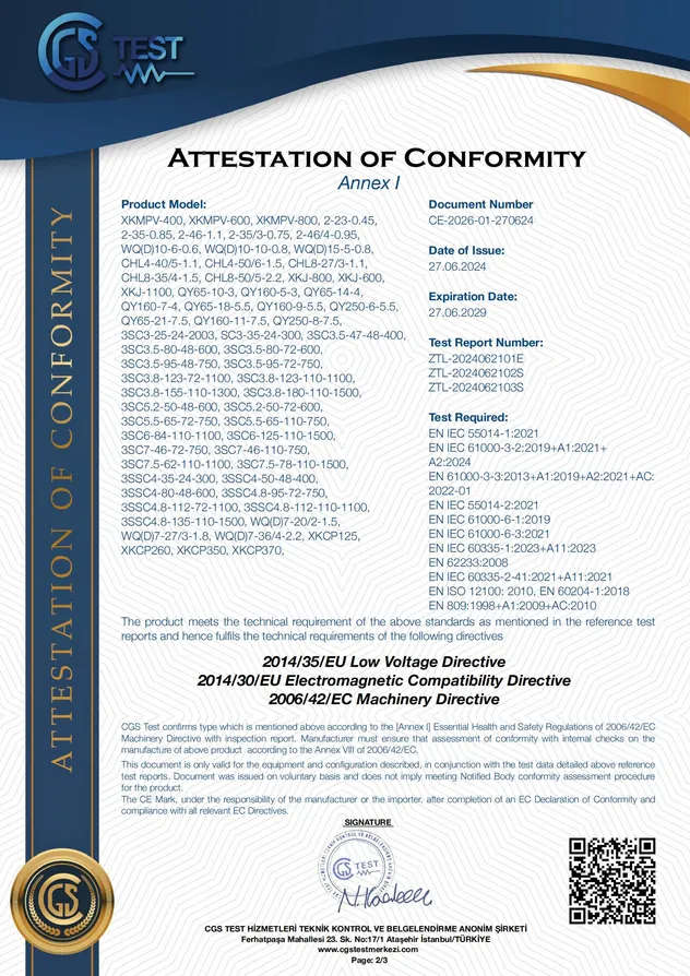 Eel Permanent Magenet Silent Booster Horizontal Pump Multistage Water Pump for High Rise Building