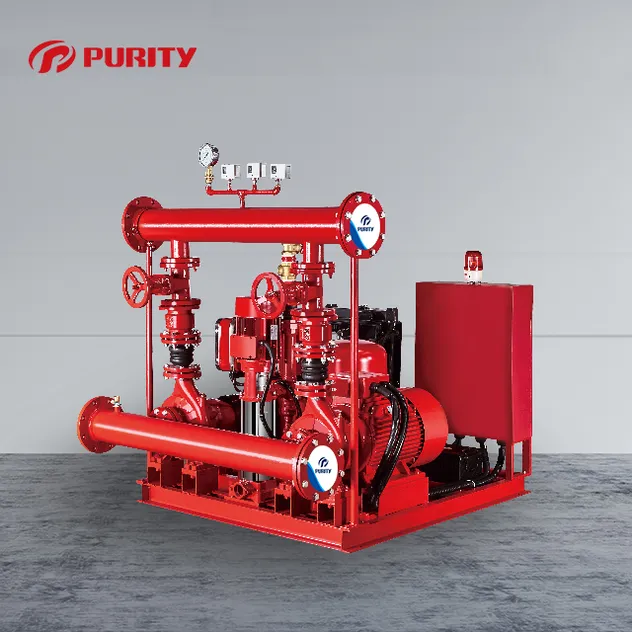 250gpm Jockey Pump and Fire Pump Set with UL/FM Standard