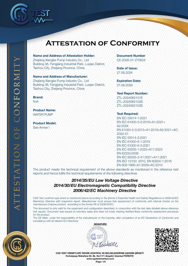 Eel Permanent Magenet Silent Booster Horizontal Pump Multistage Water Pump for High Rise Building