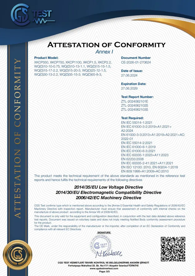 Eel Permanent Magenet Silent Booster Horizontal Pump Multistage Water Pump for High Rise Building