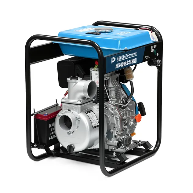 New Premium High-Power Compact Portable Gasoline Water Pump for Agricultural Irrigation