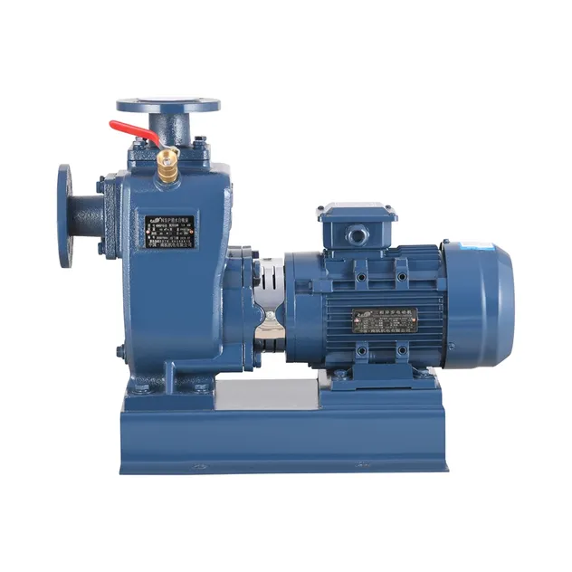 Large Suction Head Self-Priming Electric Flood Control Pump for Emergency Drainage