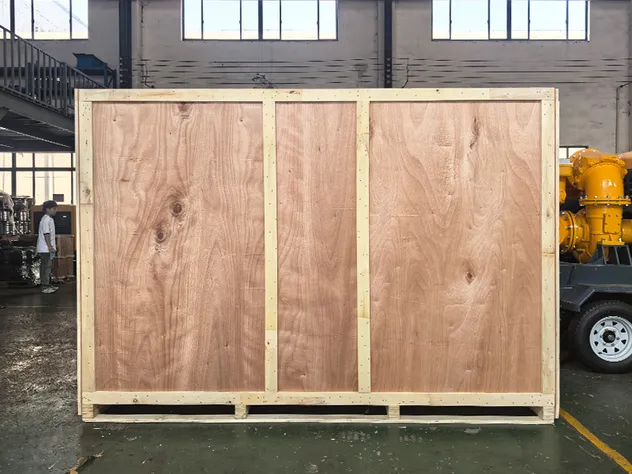 High Suction Flood Control Irrigation Mobile Trailer Diesel Engine Self-Priming Centrifugal Water Pump