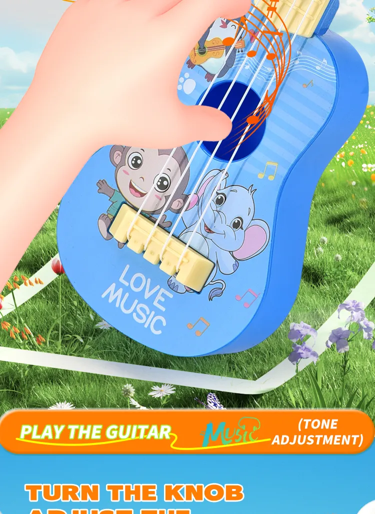 Cartoon Guitar Toy 4