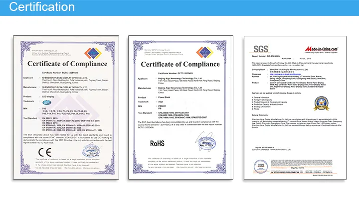 Product Certifications