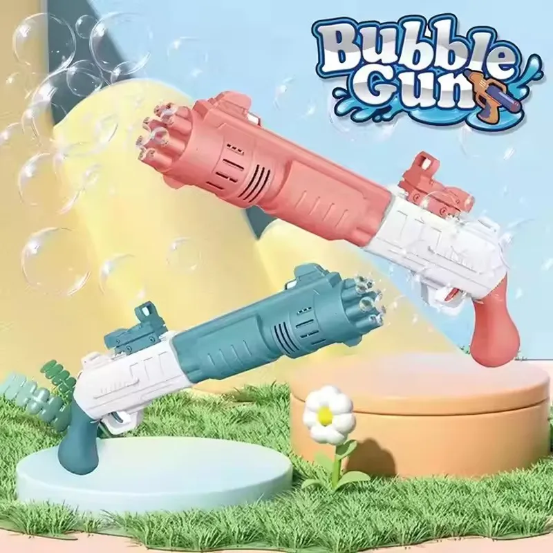 Automatic Electric Bubble Gun Toy View 2