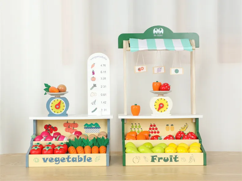 Wooden Vegetable Selling Store