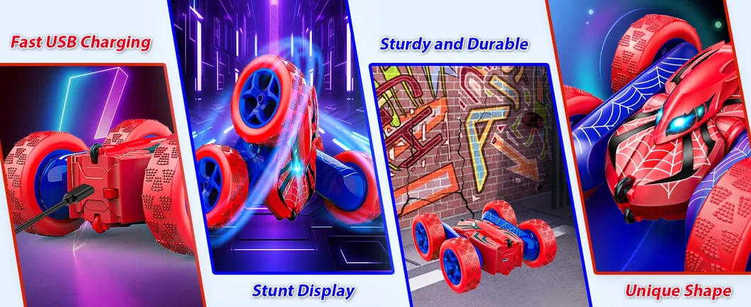 RC Stunt Car Features