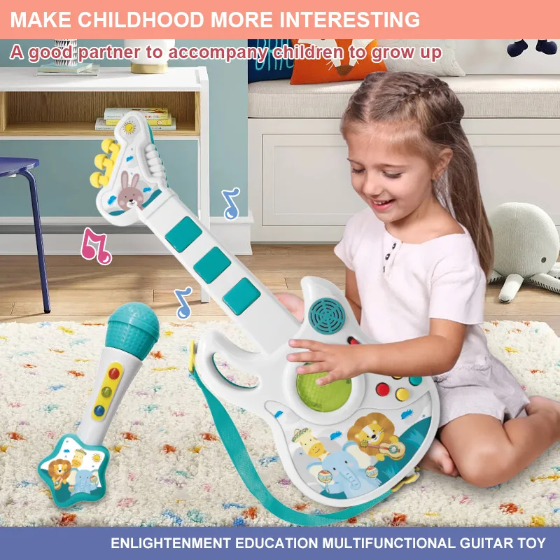 Electronic Guitar Toy Kids 6