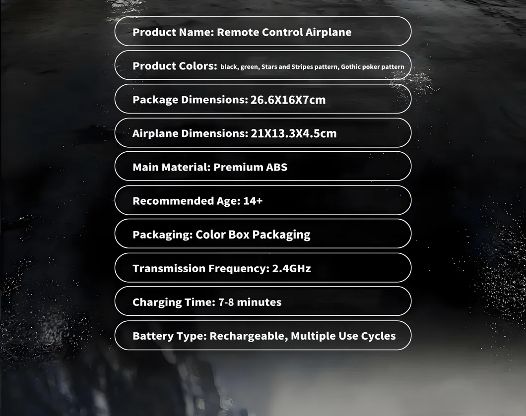 RC Toy Plane Battery