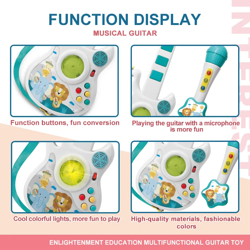 Electronic Guitar Toy Kids 5