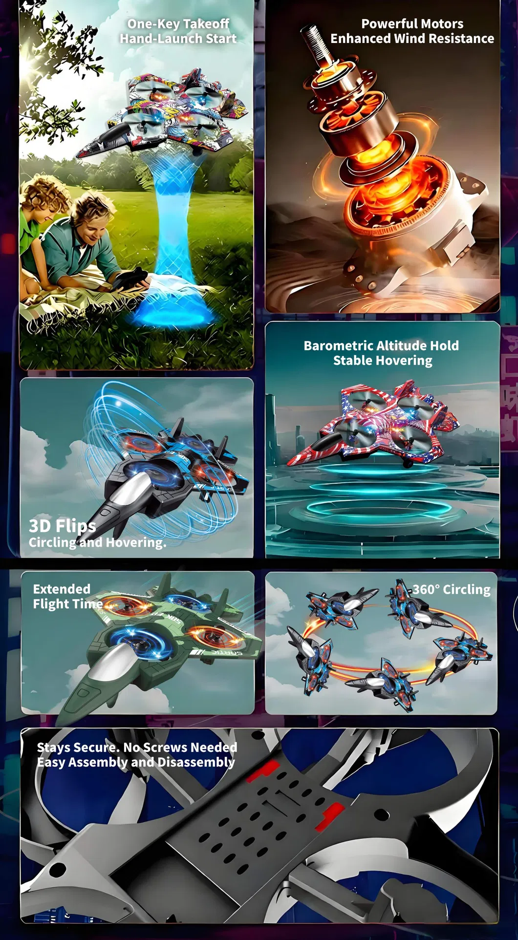 RC Toy Plane Dimensions