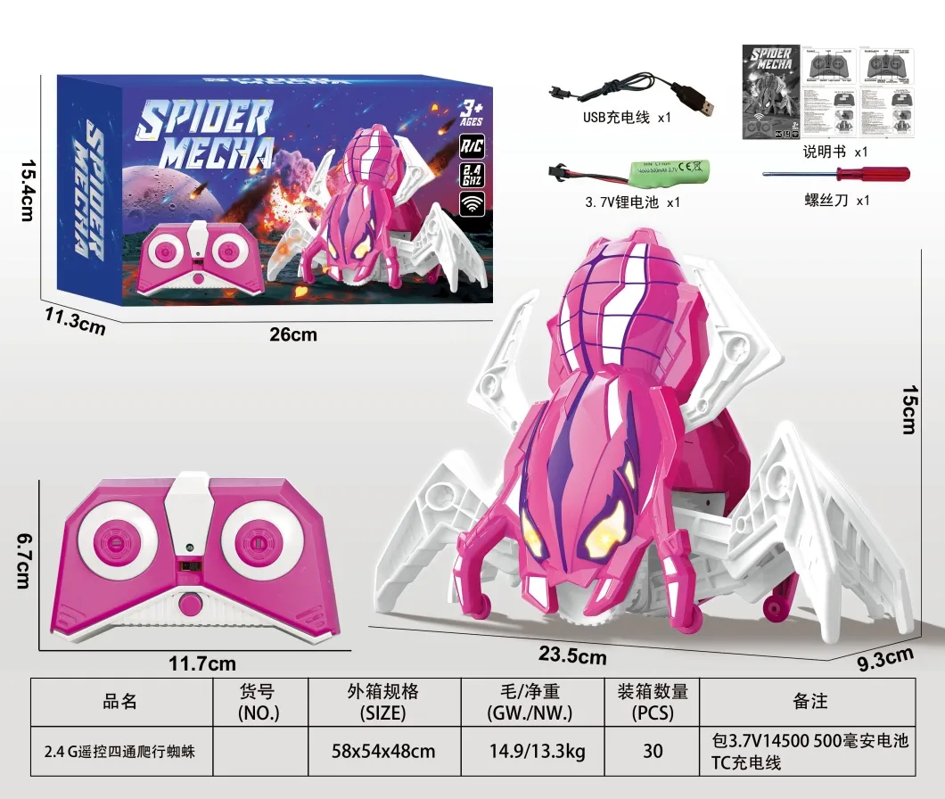 RC Spider Remote Control Toy Detail 2