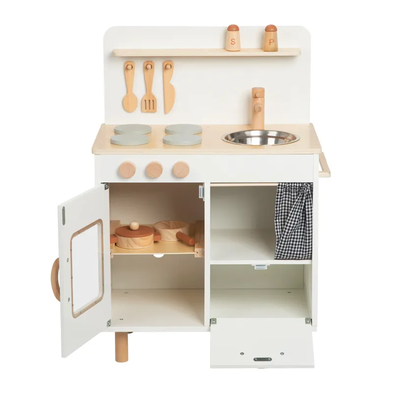 Wooden Play Kitchen Feature 3