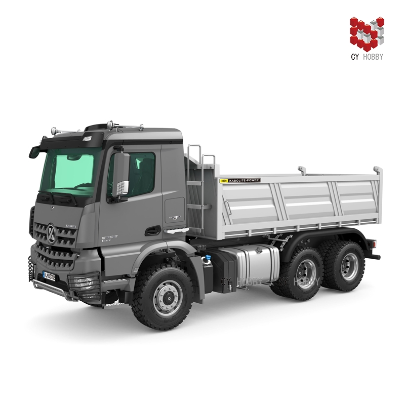Huina K5702 6X6 1: 14 Scale Remote-Controlled Dump Truck Engineering Vehicle Truck Toys RC Car for Kid's Gift Toy Children Toy