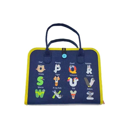 Felt Busy Board Toys for Toddlers Activity Board for Basic Skills Kids Toy