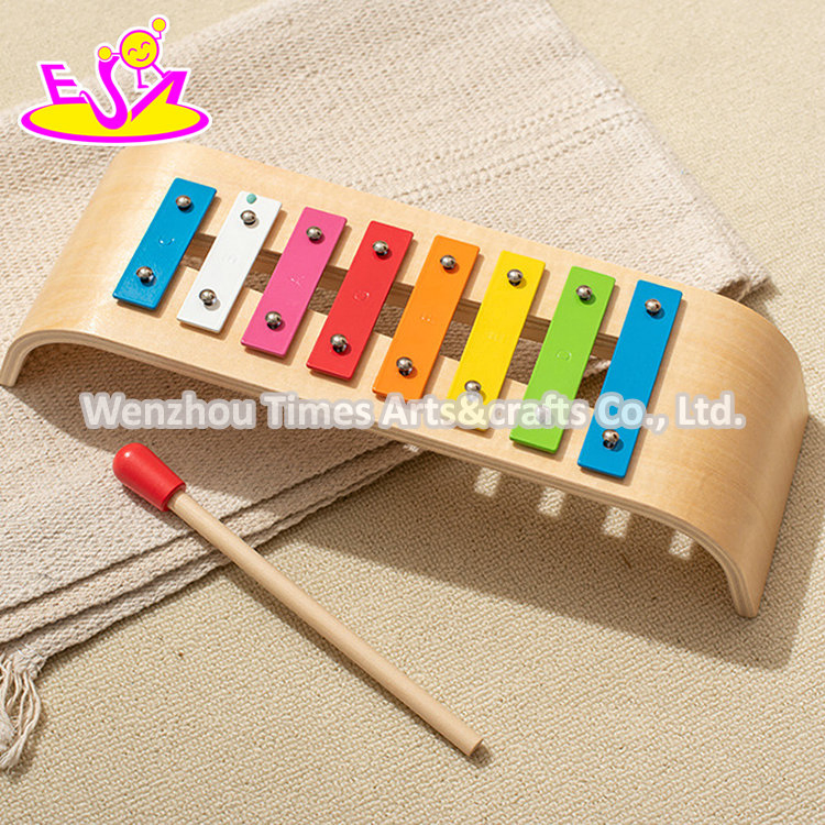 Montessori Musical Instrument 8 Notes Wooden Xylophone Toy for Kids W07c110