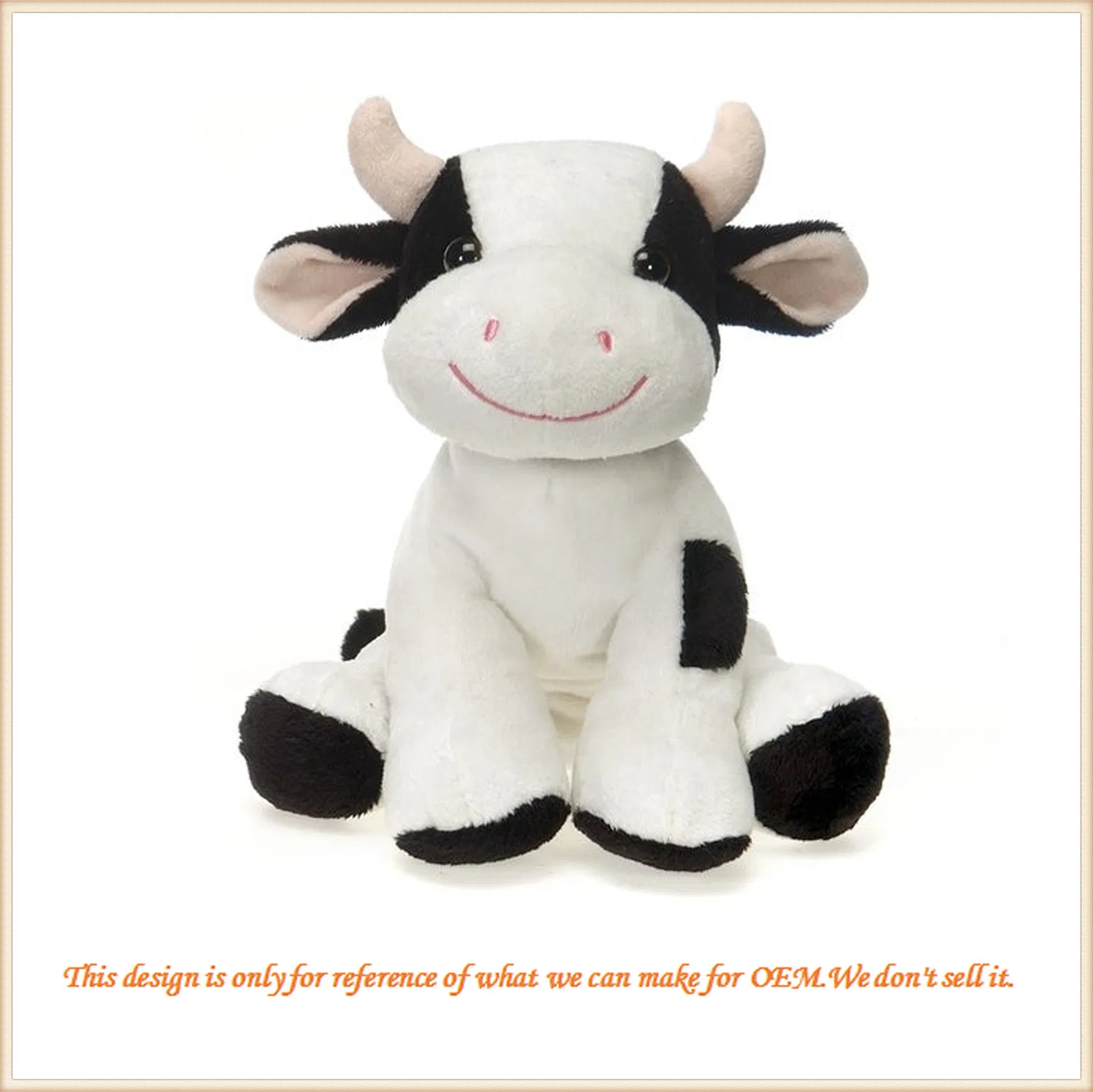 OEM Cute Farm Animal Plush/Soft/Customize Logo/Kids/Children/ Stuffed Toy