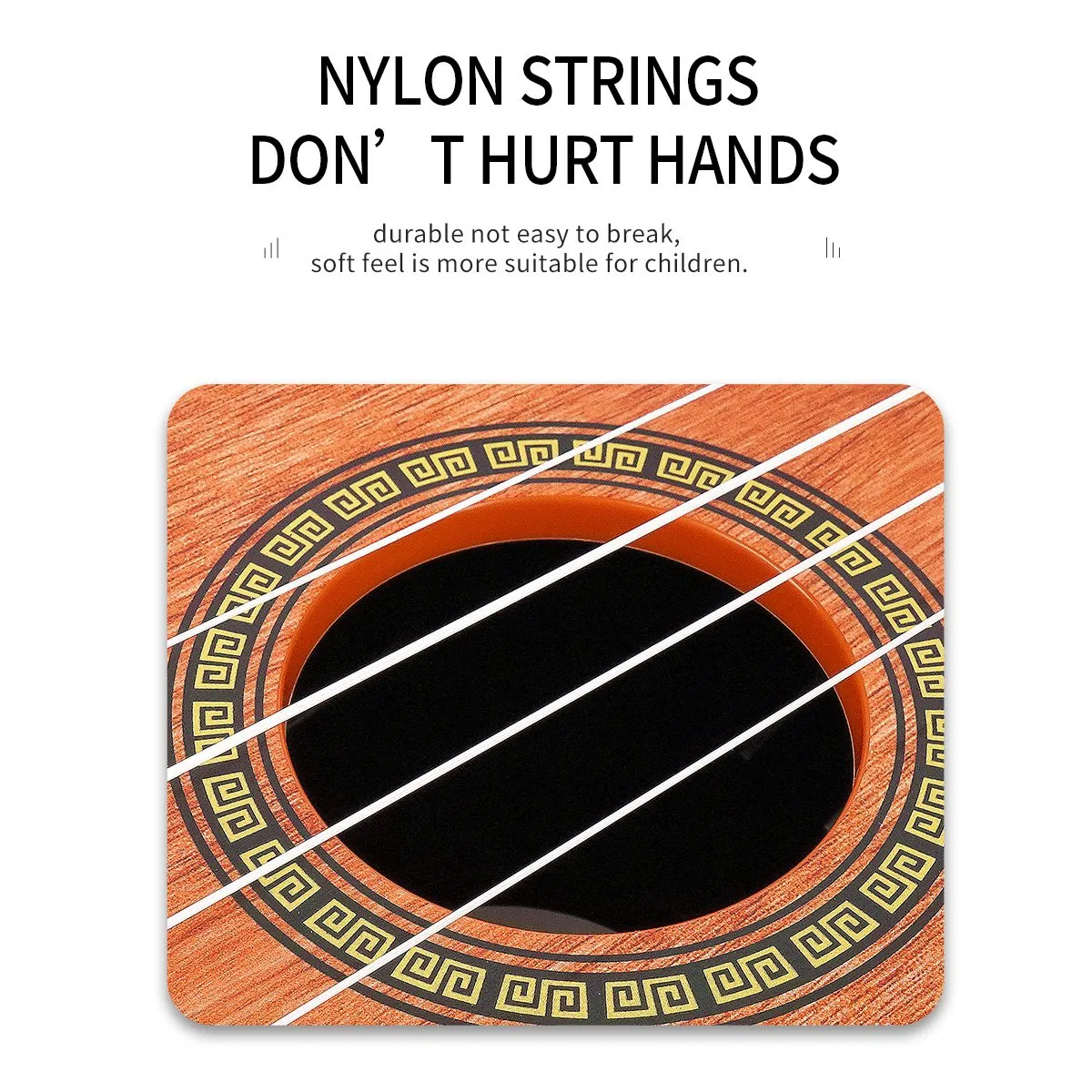 21-Inch Toy Ukulele Kids Play Early Educational Learning Musical Instrument Gift Toys