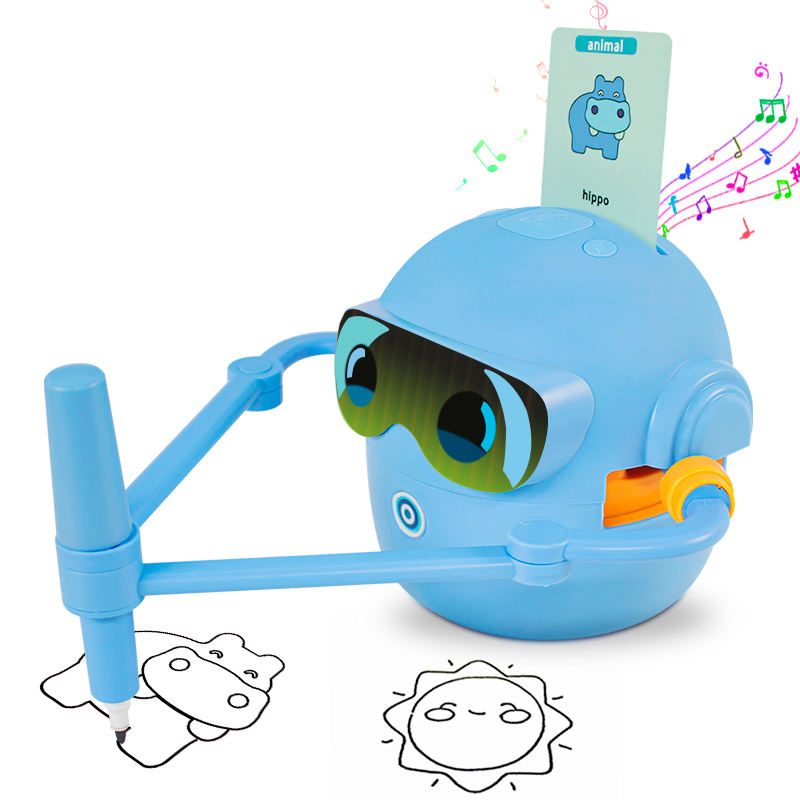 New Arrival Intelligent Drawing Robot Toy for Kids Early Education Toy Drawing Robot for Children Gift Set