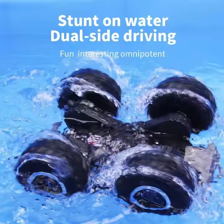 New 6-CH Remote Control Mini Vehicle Amphibious Monster Truck Kids and Adults Assembled RC Car Toy