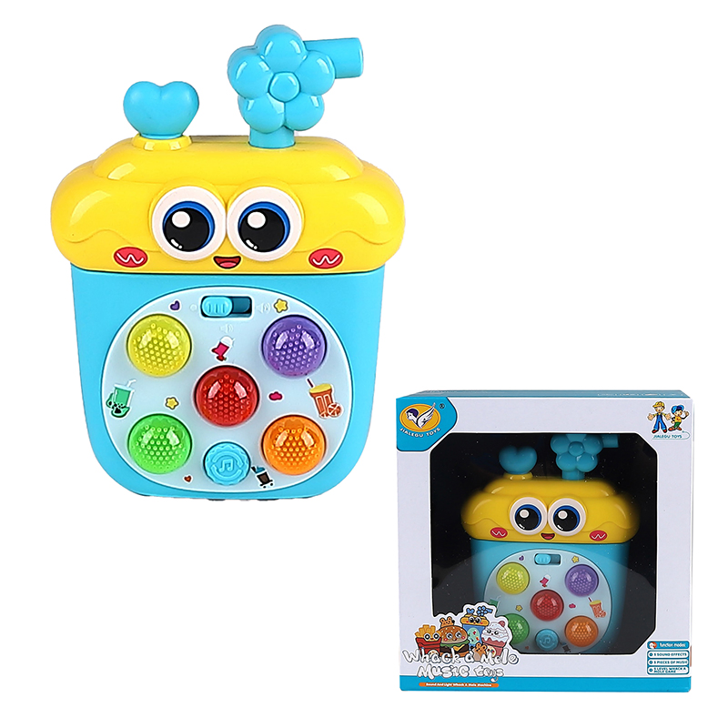 Wholesale Baby Plastic Cartoon Cute Animal Electronic Organ Adorable Musical Instruments Toy Early Educational Electronic Piano Baby Toys