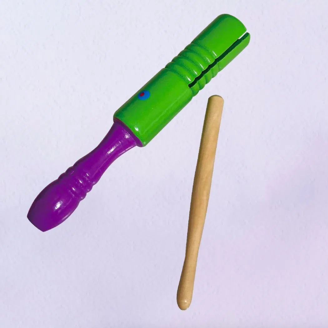 Wooden Rainbow Electric Educational Portable Toddler Musical Instrument Colorful Play Toys Set